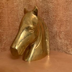 Brass Horse Head